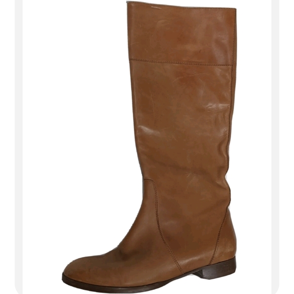 J. Crew Shoes - J Crew Leather Booker Tall Boots 8 Brown